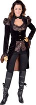 Steampunk Kostuum | Steampunk Jas Versierd Met Kant | Vrouw | Medium | Carnavalskleding | Verkleedkleding