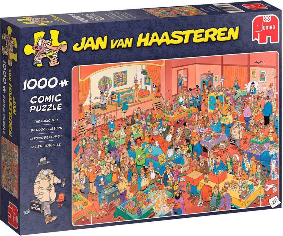 Structureel leerling infrastructuur Jan van Haasteren NK Puzzelen puzzel - 1000 stukjes | bol.com