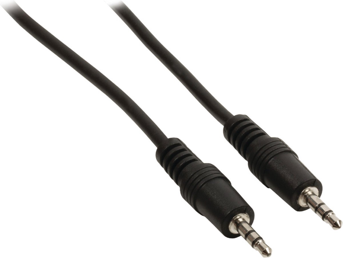 Valueline Vlap22000b20 Jack Stereo Audiokabel 3,5 mm Mannelijk - 3,5 mm Mannelijk 2,00 M Zwart