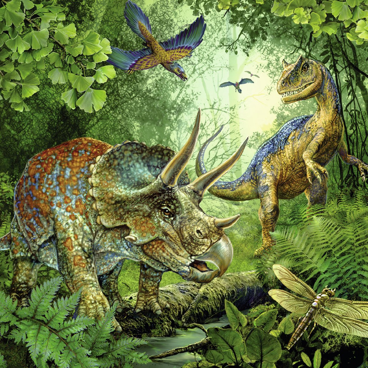 Ravensburger DinosauriÃ«rs - 3x49 stukjes - kinderpuzzel — afbeelding 8