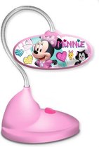 tafellamp Minnie Mouse led meisjes 18 x 12,5 cm roze