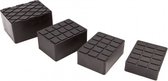 HBM rubberen opname pad / blok 160 x 120 x 60 mm