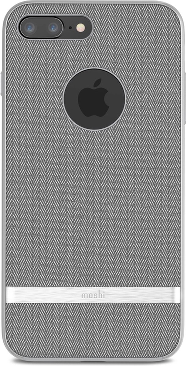 Moshi Vesta hardcase vissengraat iPhone 7 Plus 8 Plus - Grijs