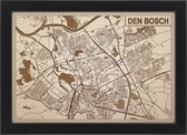 Decoratief Beeld - Houten Van Den Bosch - Hout - Bekroned - Bruin - 21 X 30 Cm