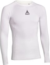 Select Shirt LS - thermoshirts - wit - maat XXL