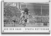 Walljar - ADO Den Haag - Sparta Rotterdam '67 II - Muurdecoratie - Plexiglas schilderij