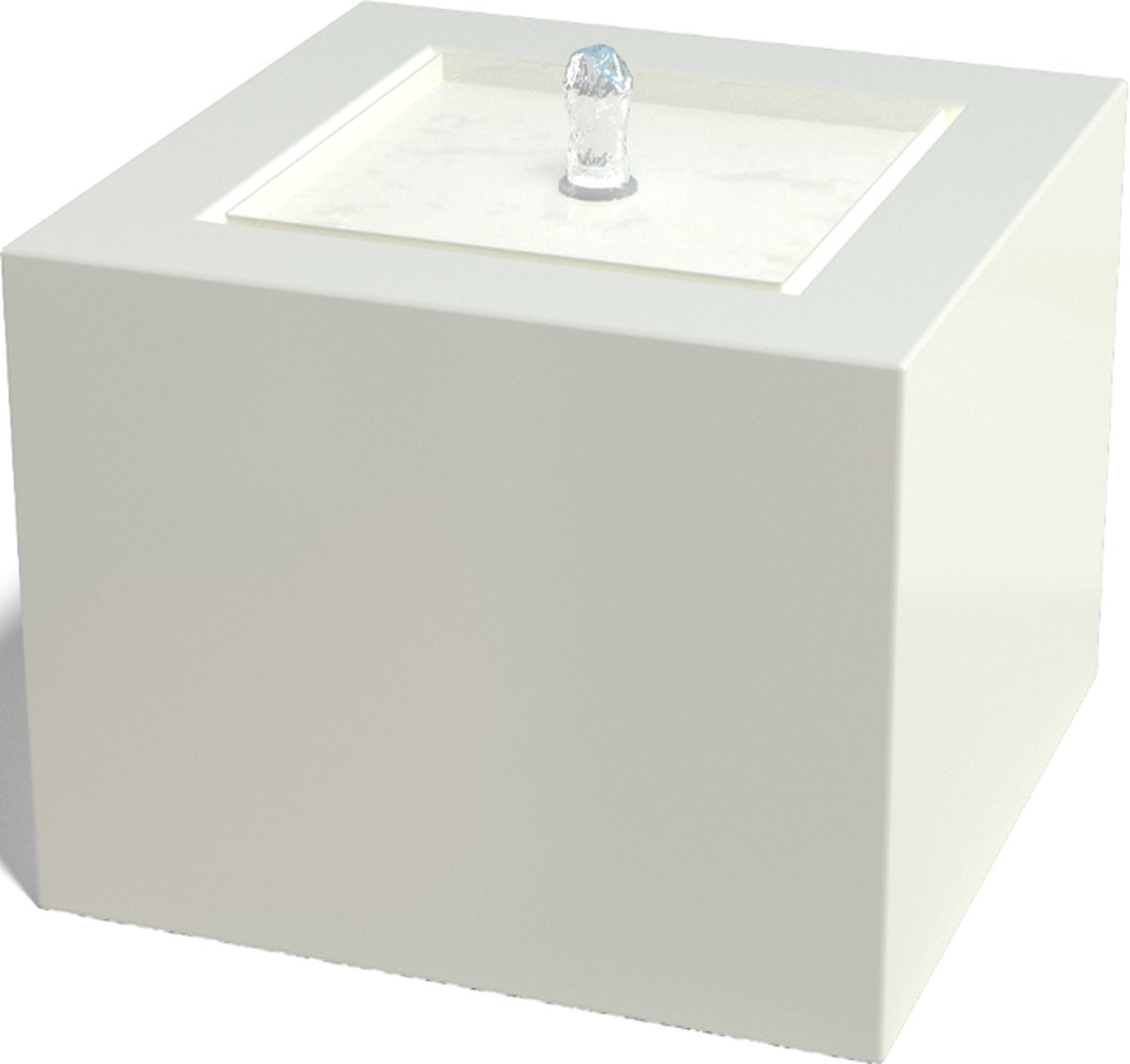 Aluminium watertafel - Lyra - 50x50x40cm - MySteel