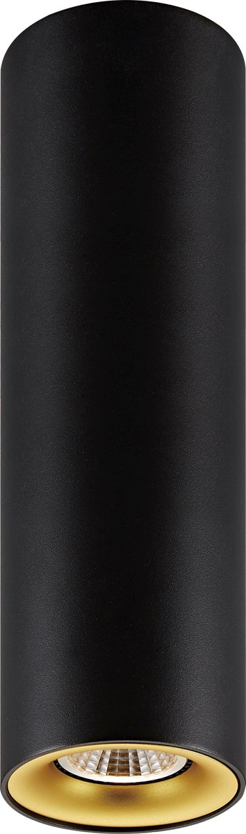 ZOLAN h250mm zwart 1x 5W LED GU10 dimbaar incl.