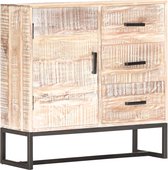 Medina Dressoir 73x30x75 cm massief acaciahout wit