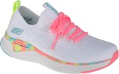 Skechers Solar Fuse 302040L-WMLT, voor meisje, Wit, Sportschoenen,Sneakers, maat: 31