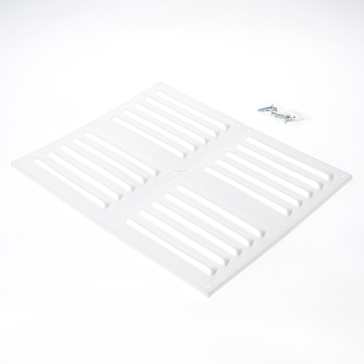 Weckx Schoepenrooster kunststof wit 30 x 25cm (Prijs per stuk)
