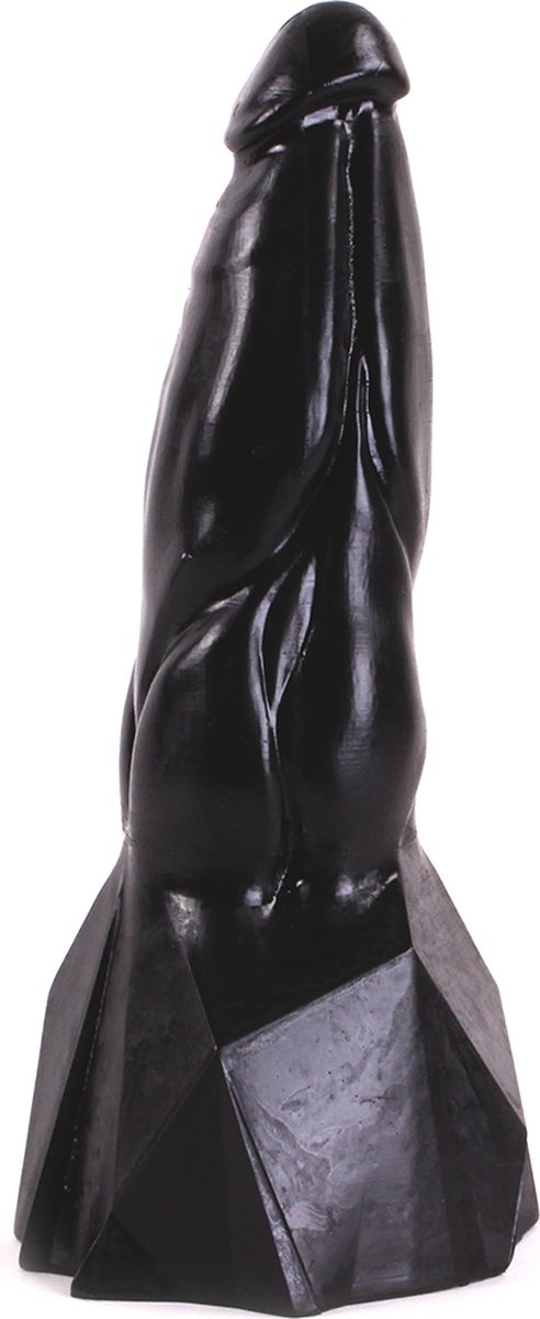 Goedkoopste Dark Crystal - Anaal Dildo met extra zware voet - 20 x 7.5 cm - No. 61 - Zwart