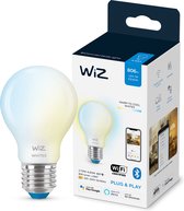 WiZ Lamp Glas - Slimme LED-Verlichting - Warm- tot Koelwit Licht - E27 - 60W - Mat - Wi-Fi