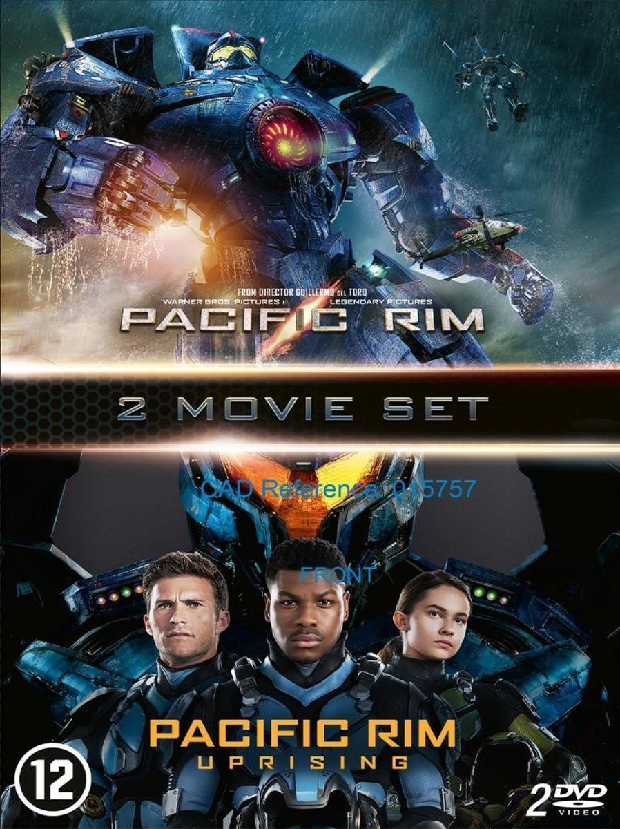 Pacific Rim + Pacific Rim 2 - Uprising (DVD) - Warner Home Video