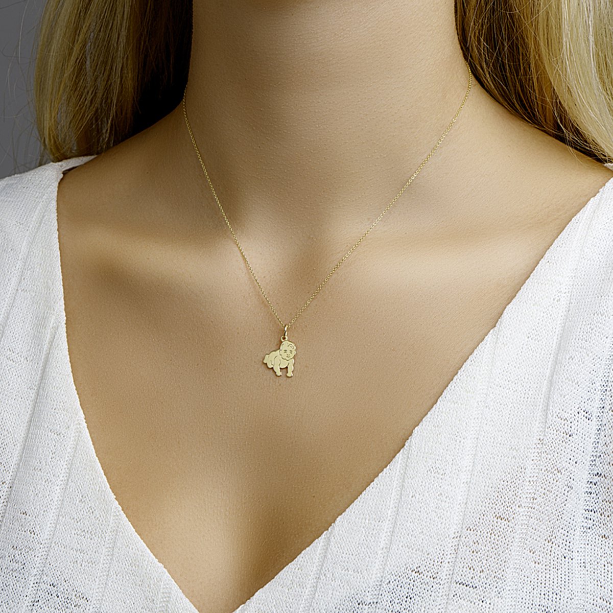 The Jewelry Collection Hanger Baby - Geelgoud