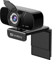 Bol.com Sandberg 134-15 webcam 2 MP 1920 x 1080 Pixels USB 2.0 Zwart aanbieding