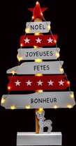 LED houten kerstboom binnenverlichting decoratie