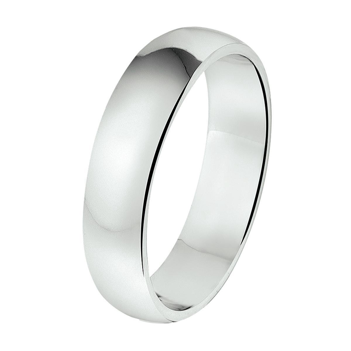 Gerhodineerd Zilver Ring A301 - 5 Mm Zonder Steen 1315016