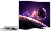 Laptop sticker - 15.6 inch - Planeten - Ruimte - Sterren