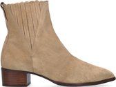 Pertini 25523 Enkellaarsjes - Enkelboots met rits - Dames - Beige - Maat 41