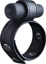Leather Cock Ring - Black - Cock Rings