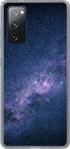 Geschikt voor Samsung Galaxy S20 FE hoesje - Melkweg - Sterren - Ruimte - Jongens - Meisjes - Kinderen - Siliconen Telefoonhoesje