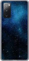Geschikt voor Samsung Galaxy S20 FE hoesje - Sterrenstelsel - Nacht - Melkweg - Jongens - Meisjes - Kinderen - Siliconen Telefoonhoesje