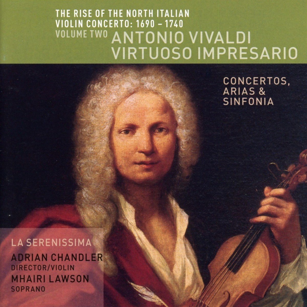 La Serenissima, Adrian Chandler - North Italian Violin Concerti Vol 2 (CD)