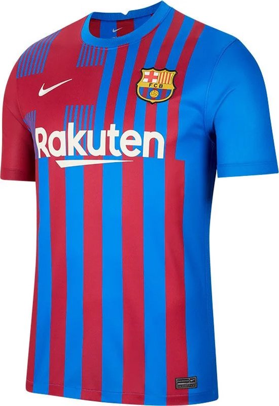 Draai vast Ultieme Partina City Nike FC Barcelona Stadium Home 2021/2022 Sportshirt Kids - Maat 158 |  bol.com