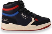 PEPE JEANS  kurt britt boot sneaker hoog  BLAUW 38