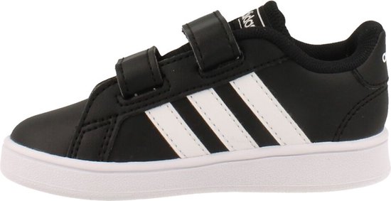 adidas Kinderen Zwarte Grand Court klittenband - Maat 25 - adidas