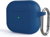 By Qubix - AirPods 3 hoesje - TPU - Slim fit series - Donkerblauw