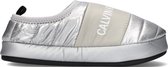 Calvin Klein Home Shoe Slipper Pantoffels - Sloffen - Dames - Zilver - Maat 39
