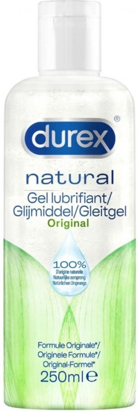 Durex Glijmiddel - Natural - Waterbasis Glijmiddel - 250 ml