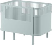 Sebra ledikant en junior bed misty green