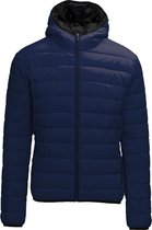 Masita | Sportjas Dames & Heren - Sportjack - Unisex Winterjas - Lichtgewicht met Capuchon - NAVY BLUE - M
