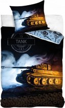 dekbedovertrek Tank jongens 140 x 200 cm/70 cm katoen