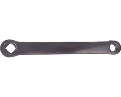 Vinty Crank staal 170mm - Zwart - Spieloos ontwerp - Duurzaam en sterk
