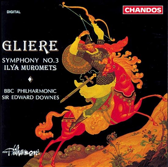 BBC Philharmonic, Sir Edward Downes - Gliere: Symphony No.3 (CD)