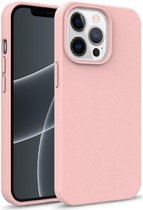 Apple iPhone 13 Hoesje Flexibel en Dun TPU Back Cover Roze