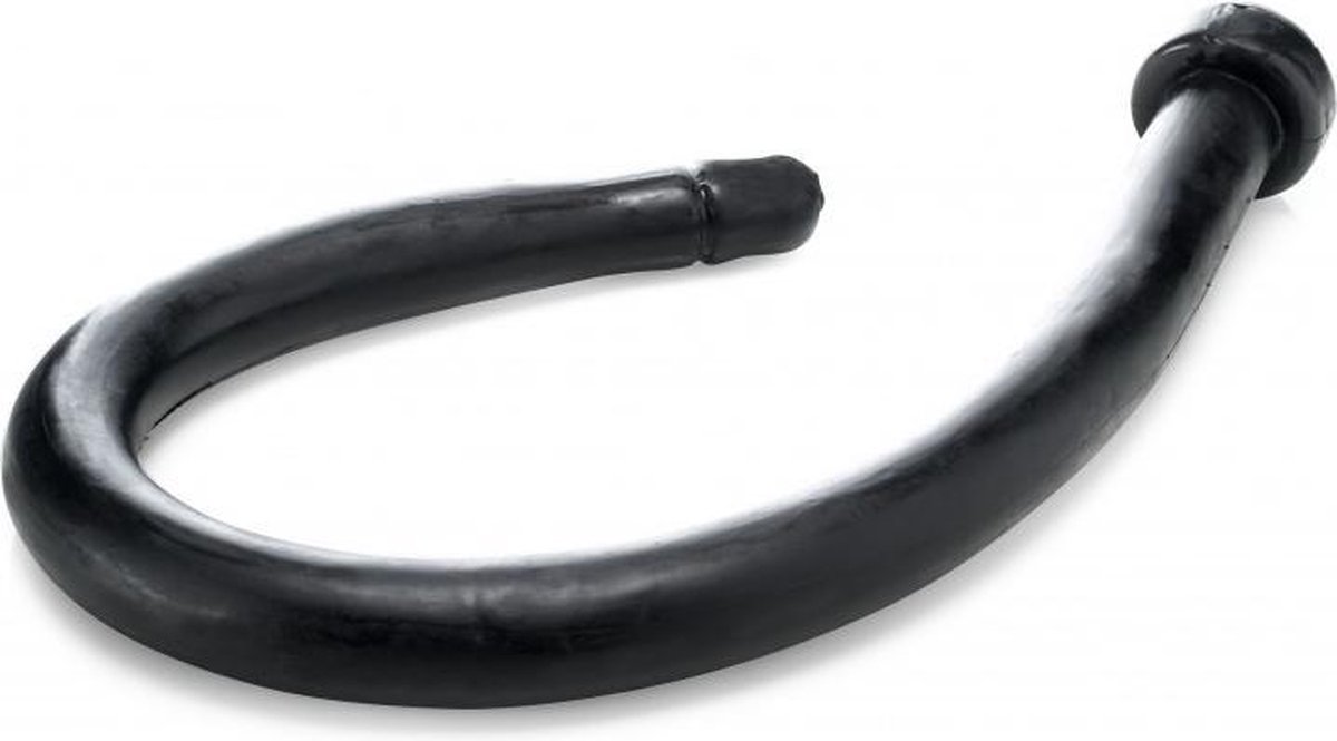 Gangbangster - Cobra Spitting - Extreme Dildo - 80 x 3,8 cm - PVC - Zwart