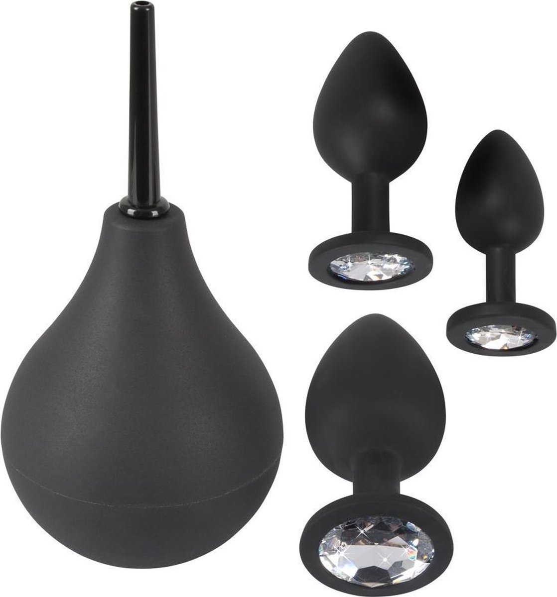 Zwart Velvets Anal KIT