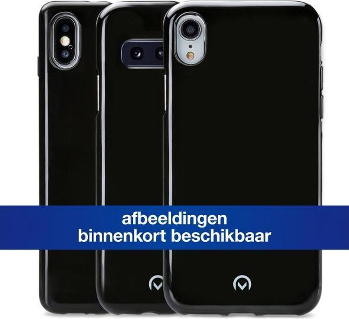Mobilize Hoesje geschikt voor Samsung Galaxy M22 Telefoonhoesje Flexibel TPU | Mobilize Rubber Gelly Backcover | Galaxy M22 Case | Back Cover - Matt Black | Zwart