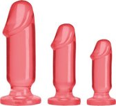 Anal Starter Kit - Roze - Sextoys - Anaal Toys - Dildo - Buttpluggen