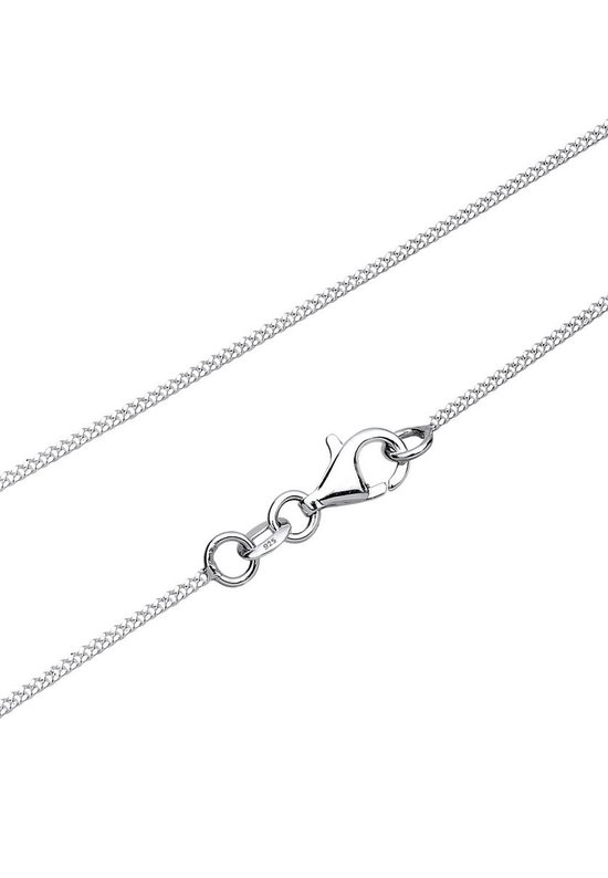 Collier pour femme Elli Pendentif coeur pour femme Amour Elegant avec Diamant (0,02 ct.) en Argent sterling 925