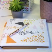 Sizzix Thinlits Snijmal - Geometrisch Raster Set - 5 Stuks