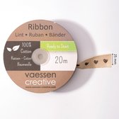 Vaessen Creative Lint - 20m 25mm - hart