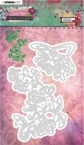Studio Light Embossing Die Cut Stencil - Just Lou - Botanical Collection nr.07
