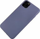 Apple iPhone 6 Plus / 6s Plus - Silicone hoesje Renee grijs - Geschikt voor