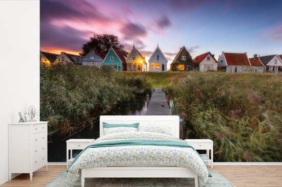 Papier peint Papier peint photo en vinyle - Durgerdammerdijk largeur 390 cm x hauteur 260 cm - Tirage photo sur papier peint (disponible en 7 tailles)